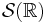 {\mathcal  S}({\mathbb  R})